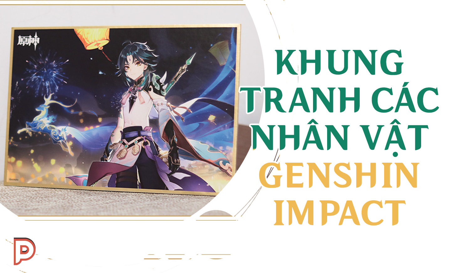 [Genshin Official - Pre Order] Khung tranh các nhân vật chủ đề Genshin Impact