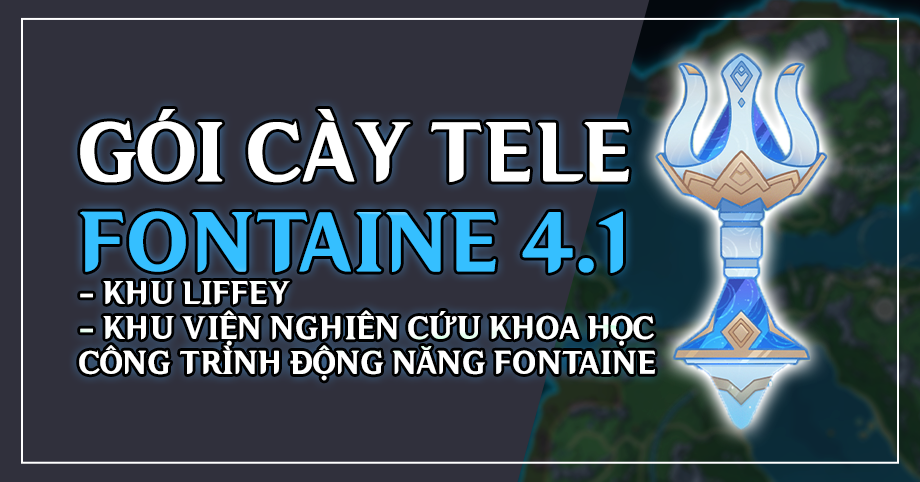 Gói cày Tele Fontaine 4.1 (Không bao gồm quest)