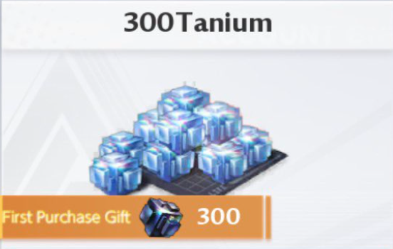 [Tower of Fantasy] Gói nạp 300 Tanium